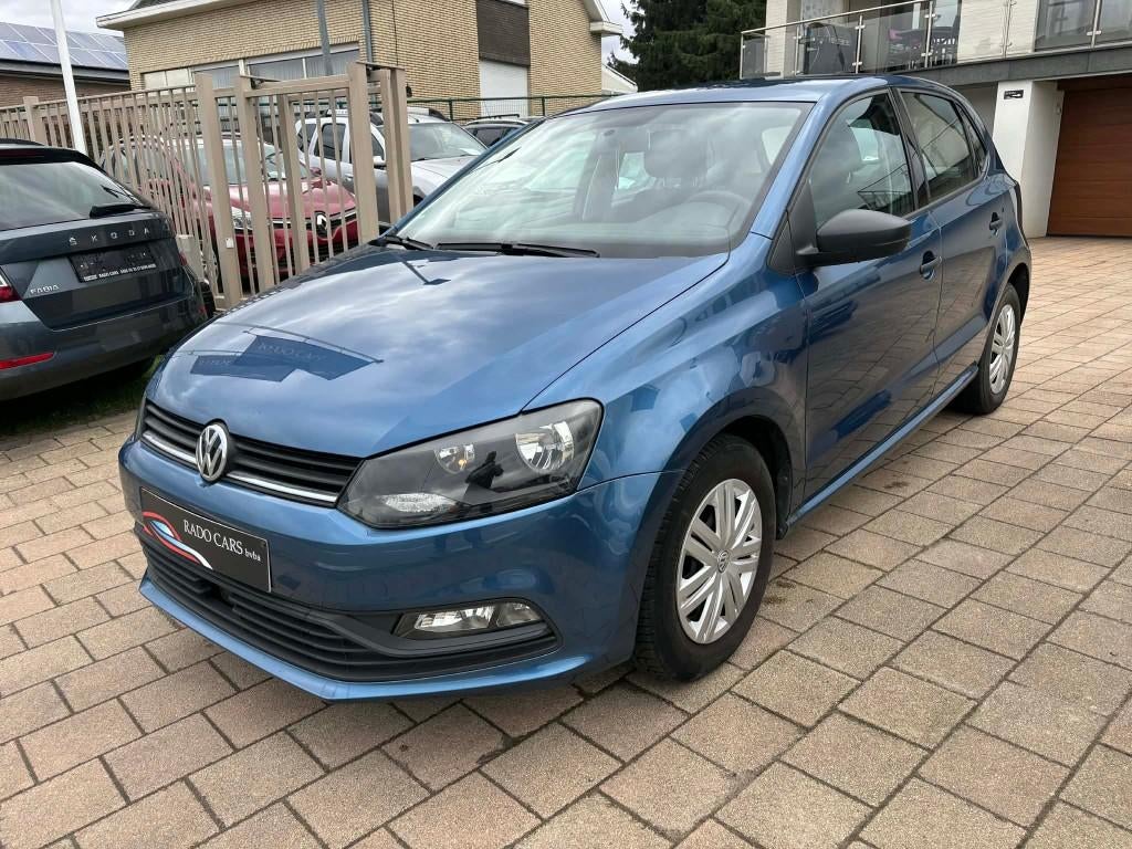 Volkswagen Polo benzine van 2016, Blauw, Bedrijf, 1000 cc, 55 kW