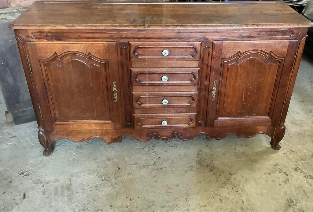 Dresse en chêne, début 20eme., Enlèvement, Utilisé