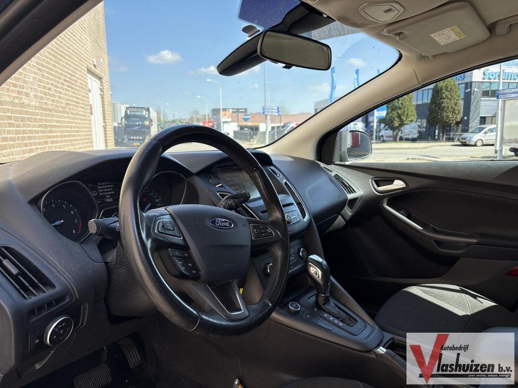 Ford Focus Wagon 1.0 Trend | Airco | Cruise | Navi | PDC |, Auto's, Ford, Zwart, Blauw, Bedrijf, Break