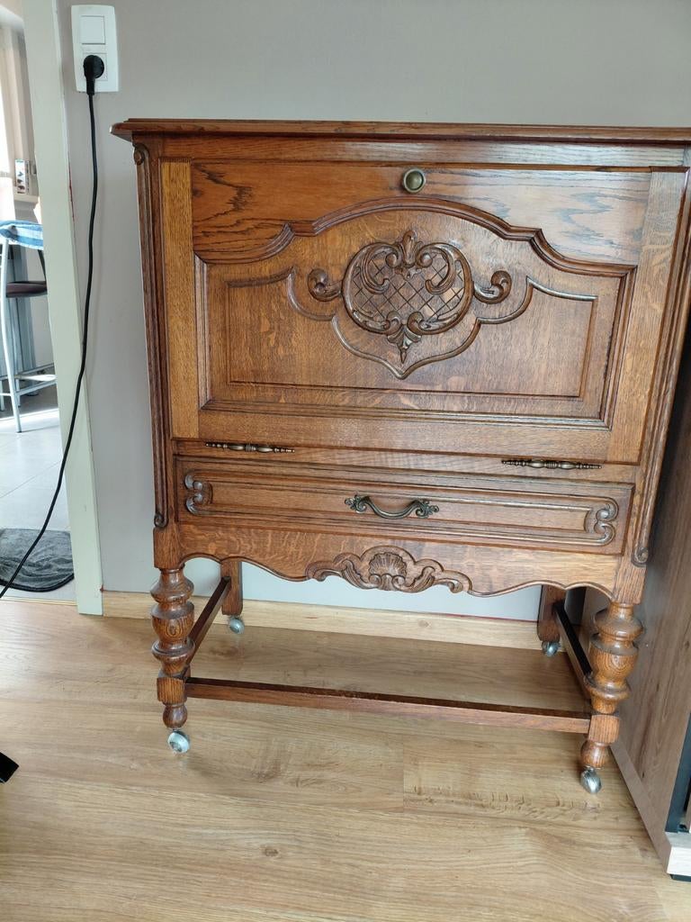 Vintage Louis Xv barkast, Enlèvement, Utilisé, Louis XV