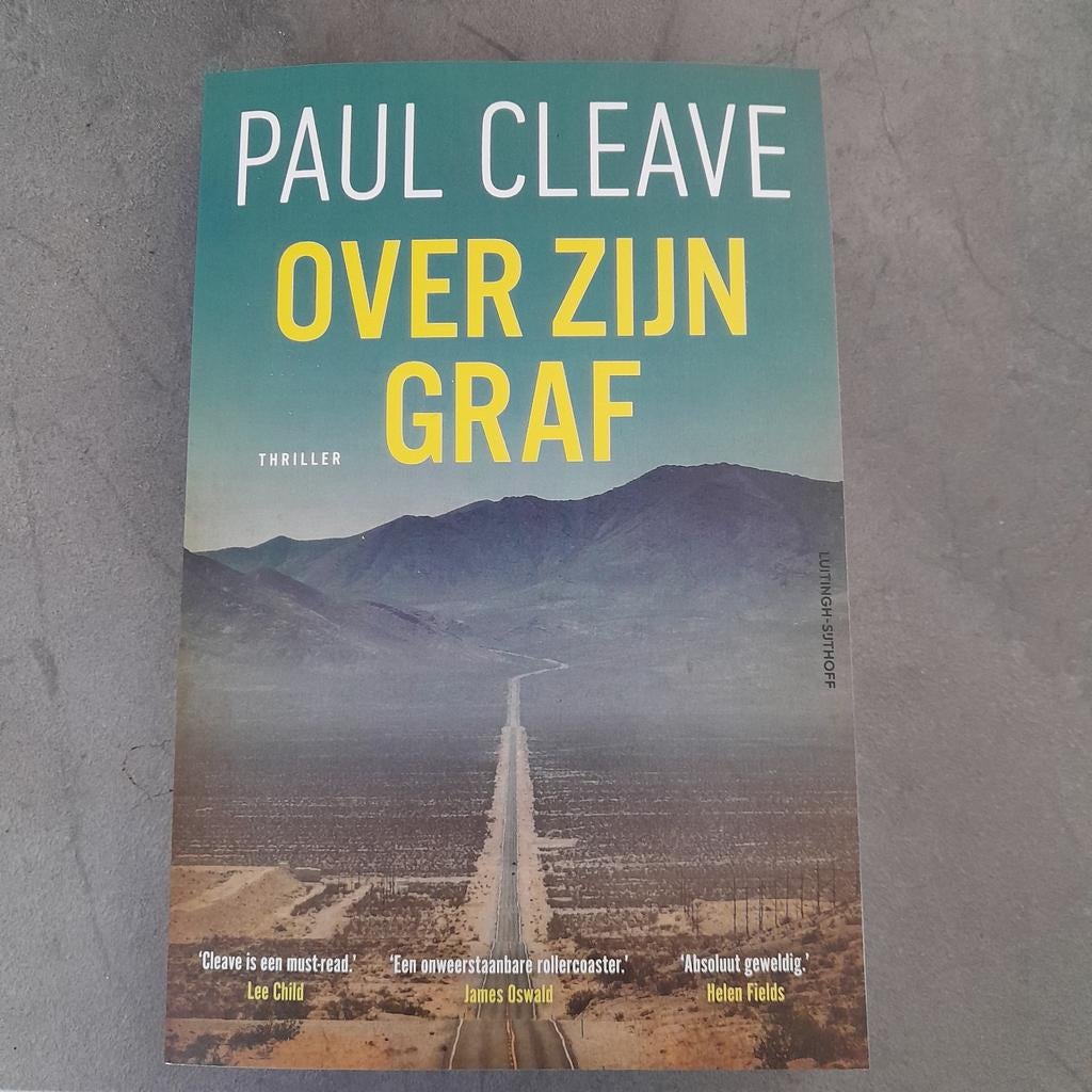 Paul Cleave - Over zijn graf, Boeken, Thrillers, Ophalen
