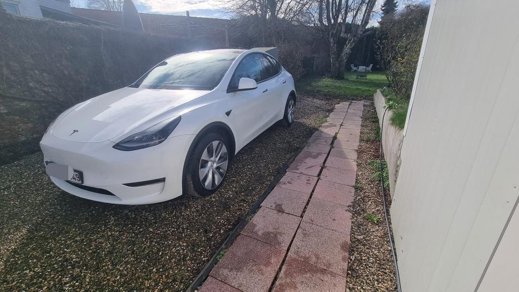 Tesla Model Y Long Range Dual Motor – 04/2023, Auto's, Automaat, Zwart, Wit, Leder