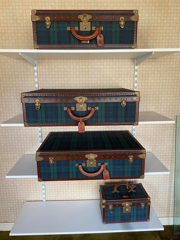 Set de bagages vintage Ralph Lauren, Enlèvement, Utilisé, Cuir