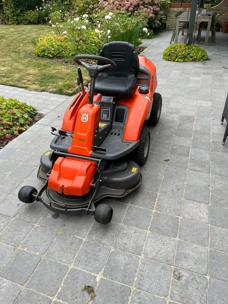 Zitmaaier, Ophalen, Mulchfunctie, Zo goed als nieuw, 90 tot 120 cm