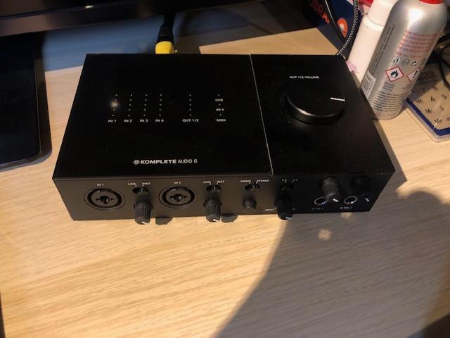 Native Instruments Komplete Audio 6 interface, Ophalen, Zo goed als nieuw