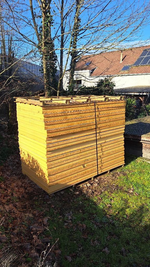 12 Isolatieplaten Soprema Efisarking (34m²), Doe-het-zelf en Bouw, Ophalen, Dakisolatie, 12 cm of meer, Zo goed als nieuw