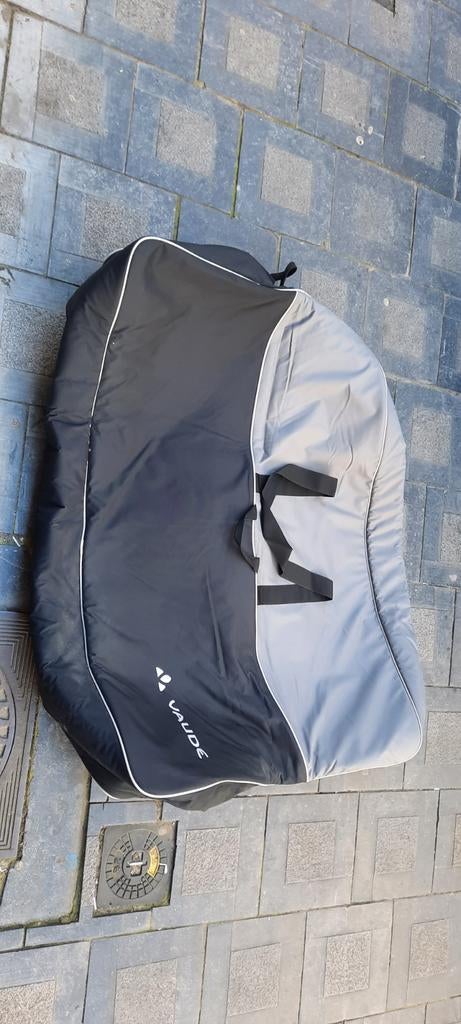 Valise/étui  de transport de vélo rembouré VAUDE parfait éta, Enlèvement