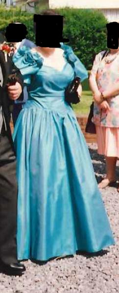 jurk van wilde zijde, Ophalen, Overige kleuren, Maat 42/44 (L), Zo goed als nieuw