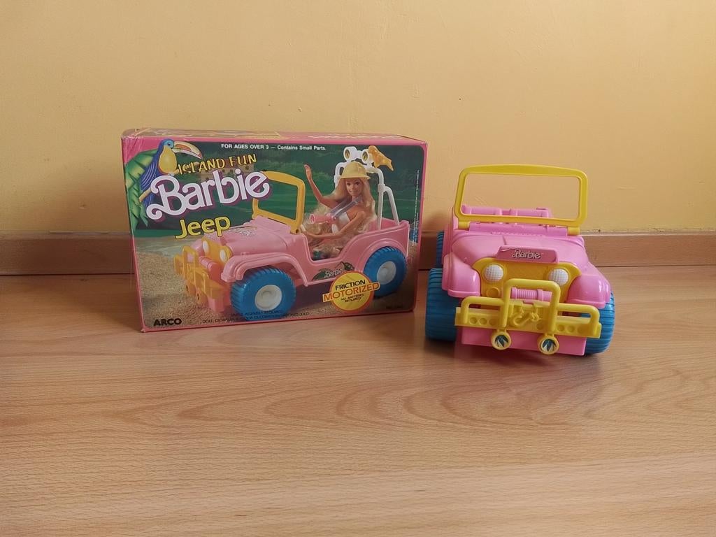 Barbie Jeep, Ophalen, Gebruikt