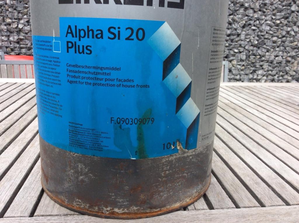 Agent de protection de façade incolore, Bricolage & Construction, Peinture, Vernis & Laque, Enlèvement, Utilisé