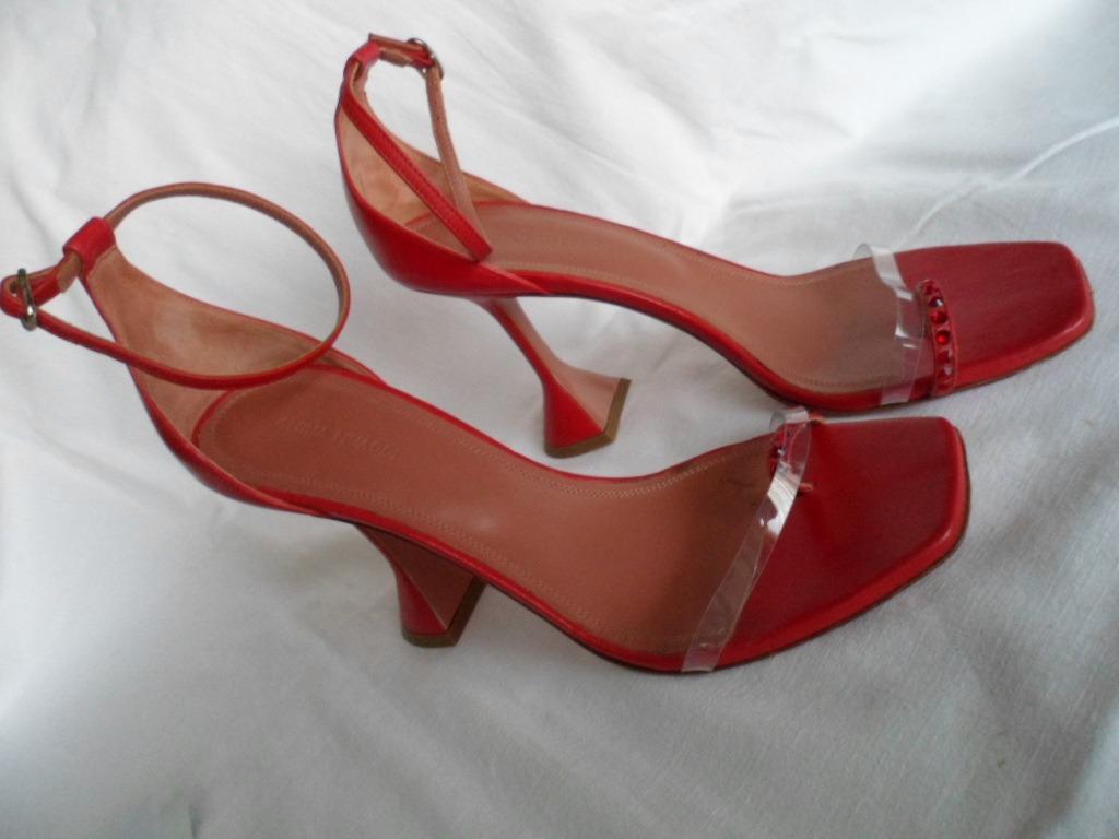 damesschoenen Amani Muaddi 40, Kleding | Dames, Schoenen, Pumps, Gedragen, Rood, Ophalen of Verzenden