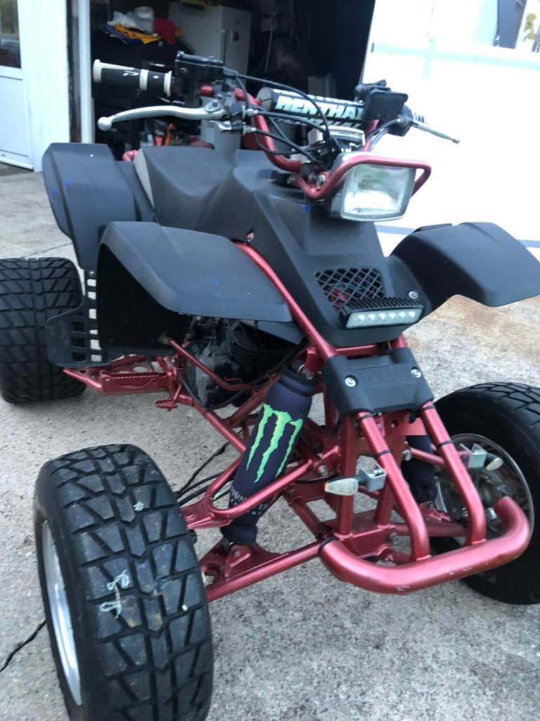 Yamaha quad ruilen, Motoren, Ophalen