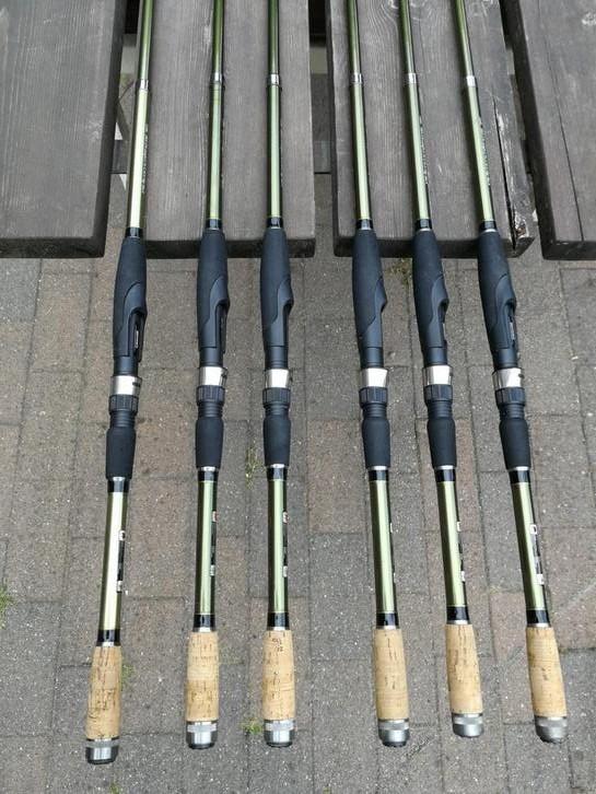 LOT:Spro Trout master 3-10gr telesc. 2,70m Zie foto's, Watersport en Boten, Hengelsport | Roofvissen, Ophalen, Zo goed als nieuw