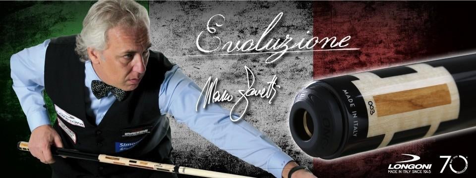 AANBIEDING: Longoni Evoluzione keu VP2+2x S30 OP VOORRAAD!!!, Enlèvement ou Envoi, Neuf, Queue ou Boules