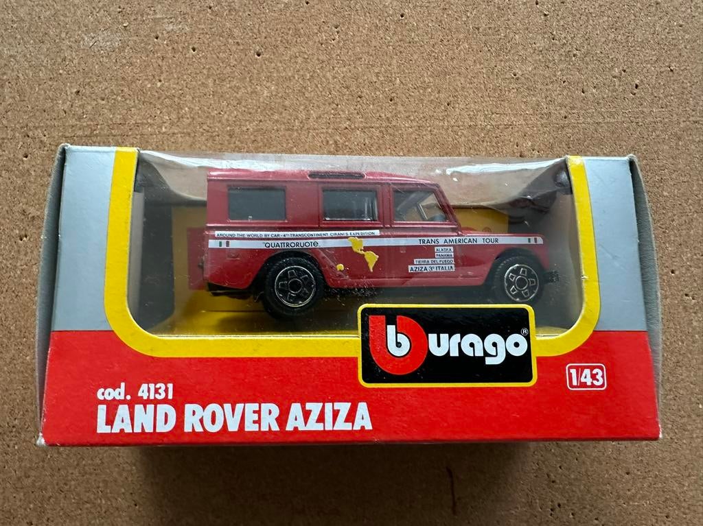Nieuw Burago Land Rover Aziza, Ophalen of Verzenden, Zo goed als nieuw, Auto, Overige merken