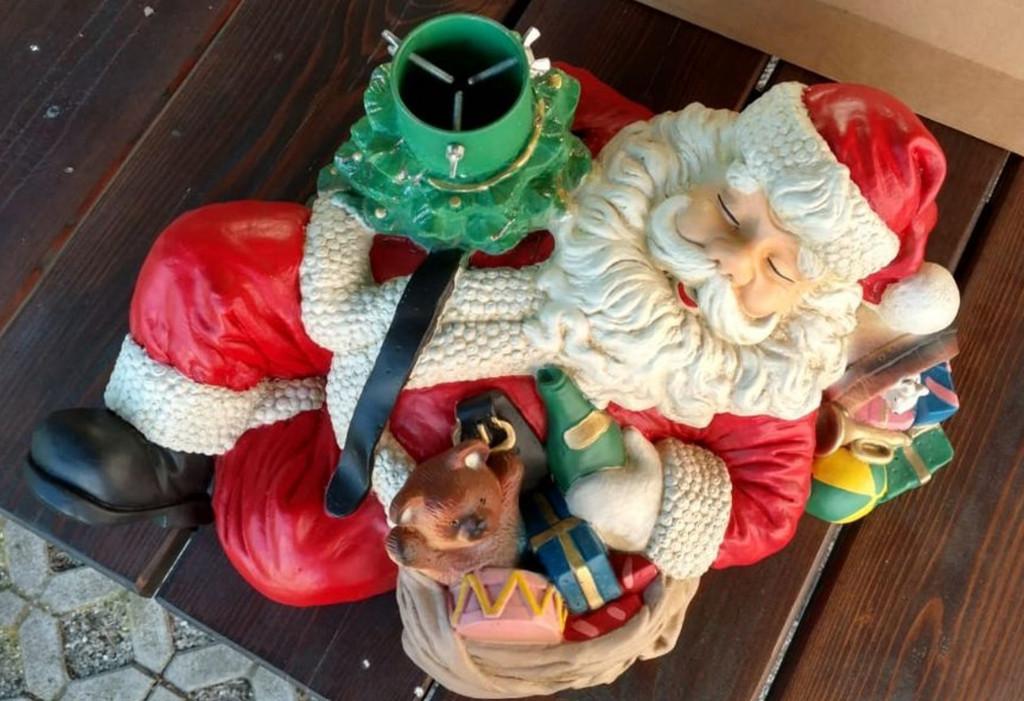 pied de sapin père Noël, Divers, Enlèvement ou Envoi, Comme neuf