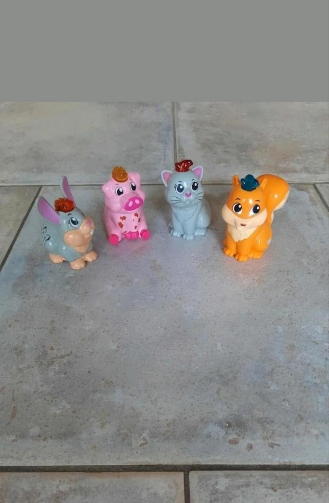 Te koop: 4 vtech zoef zoef diertjes
🐿🐖🐈🐇, Kinderen en Baby's, Speelgoed | Vtech, Ophalen
