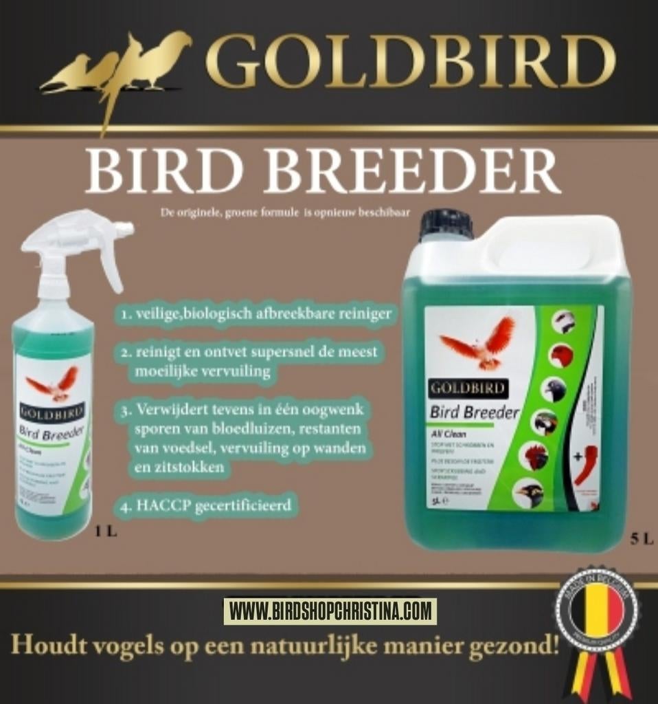 Bird Breeder 1L Gold Bird - Boutique et boutique en ligne, Animaux & Accessoires, Enlèvement
