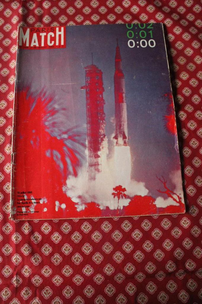 Paris Match - N 1055 - du 26 juillet 1969 -, Collections, Enlèvement ou Envoi, 1960 à 1980, Journal ou Magazine