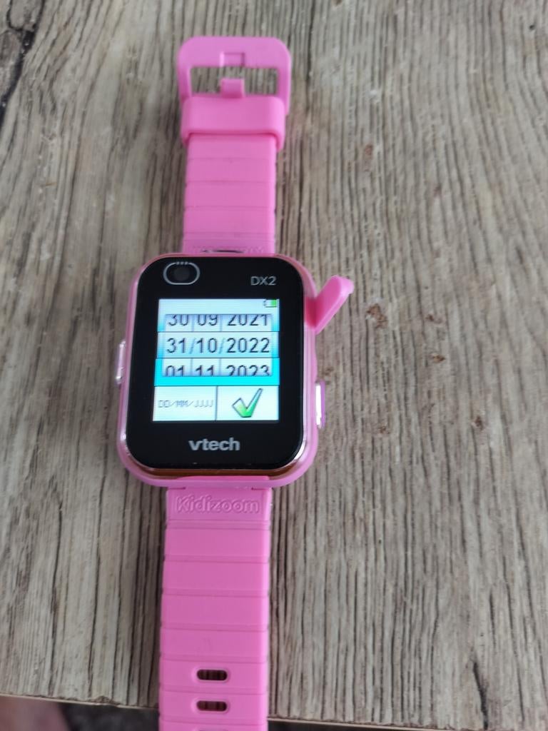 VTECH KIDIZOOM DX2 SMARTWATCH ROZE, Ophalen of Verzenden, Zo goed als nieuw