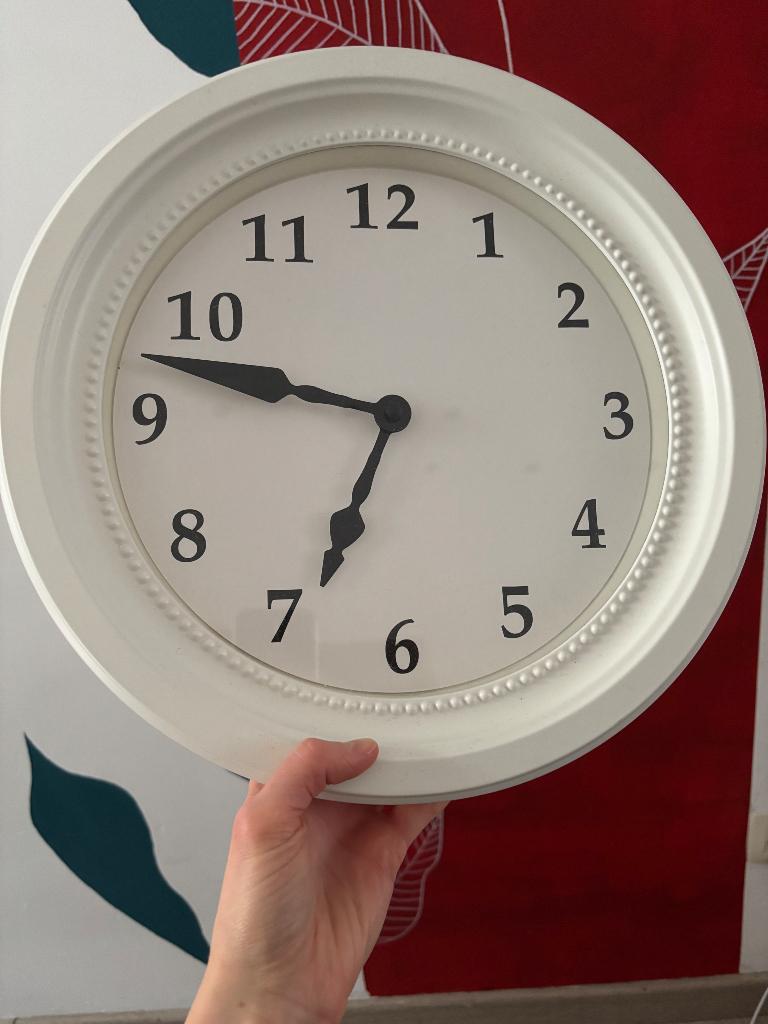 Horloge Ikea, Maison & Meubles, Accessoires pour la Maison | Horloges, Enlèvement, Comme neuf, Analogique, Horloge murale