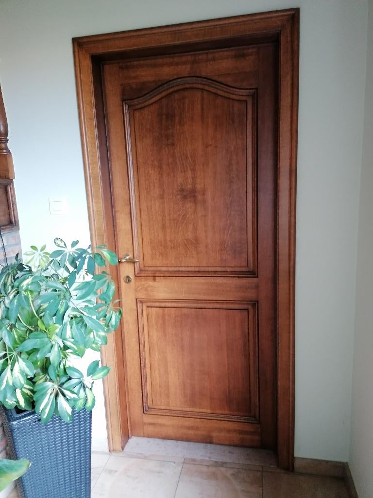 Porte intérieure en chêne, Porte intérieure, Enlèvement, Bois, 200 à 215 cm