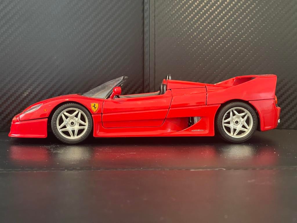 Ferrari F50 Spider 1/18e, Collections, Enlèvement ou Envoi, Comme neuf