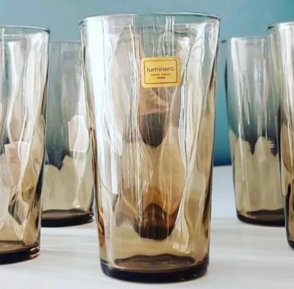 Luminarc france Tornado vintage longdrinkgkas, Antiek en Kunst, Ophalen of Verzenden