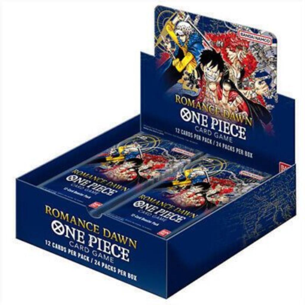 One Piece Card Game  - Boite de 24 boosters : OP-01 Romance, Hobby en Vrije tijd, Verzamelkaartspellen | Yu-gi-Oh!, Nieuw, Boosterbox