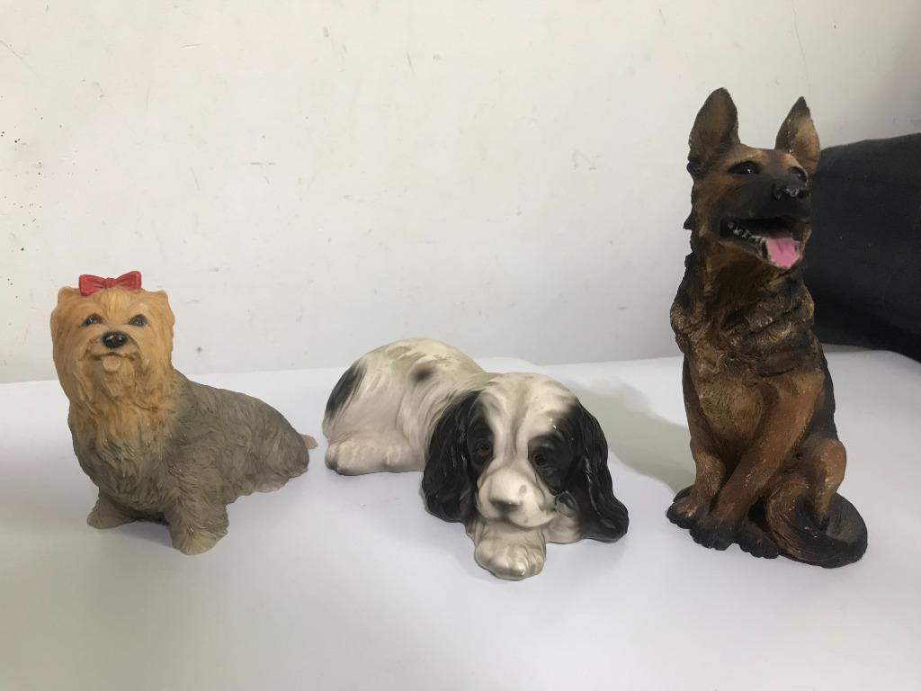 Hond Engelse Cocker spaniel Yorkshire 😍🐶🐶💑🎁🤗👌, Antiek en Kunst, Kunst | Beelden en Houtsnijwerken, Ophalen of Verzenden