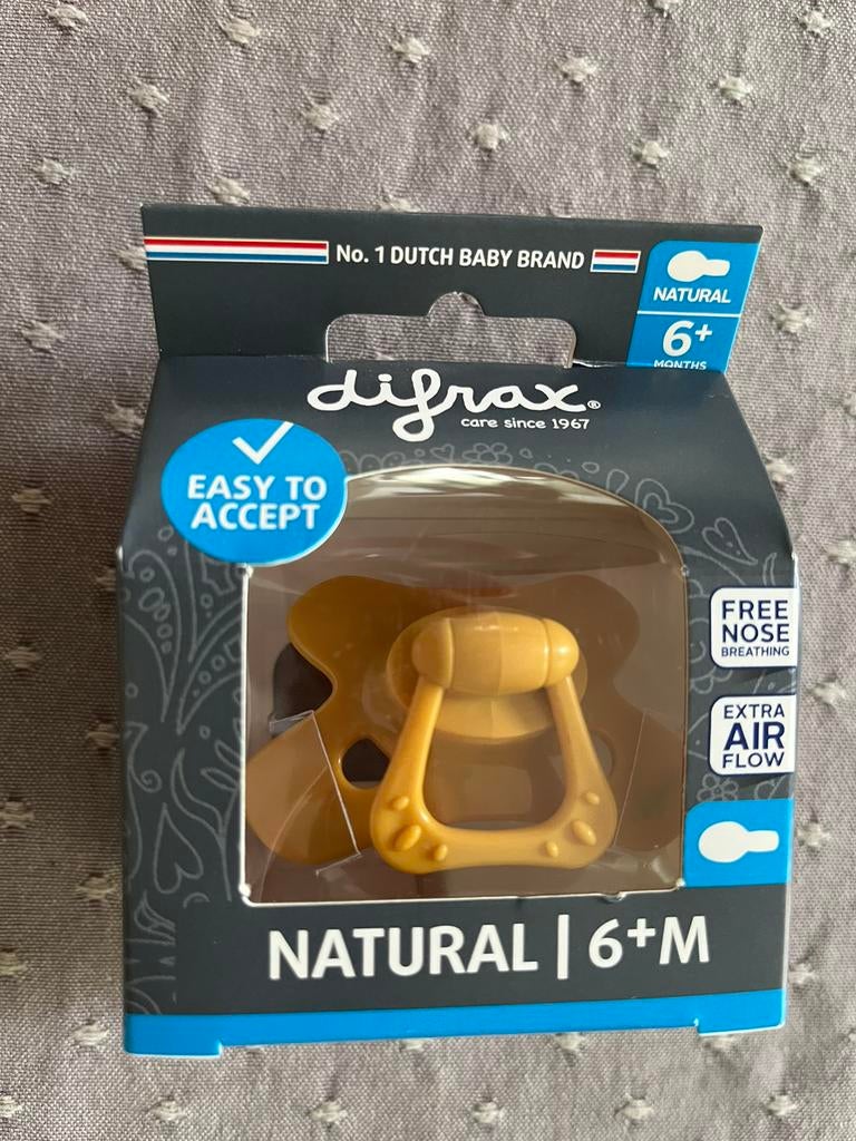 Difrax fopspeen 6+ maand (nieuw), Enlèvement ou Envoi, Neuf