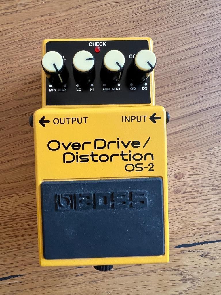 Boss OS-2 Overdrive, Enlèvement, Neuf, Distortion, Overdrive ou Fuzz