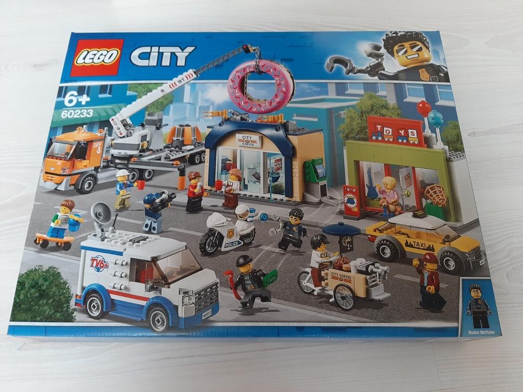 60233 Donut shop opening (MISB - Nieuw en ongeopend), Ophalen, Nieuw, Complete set, Lego