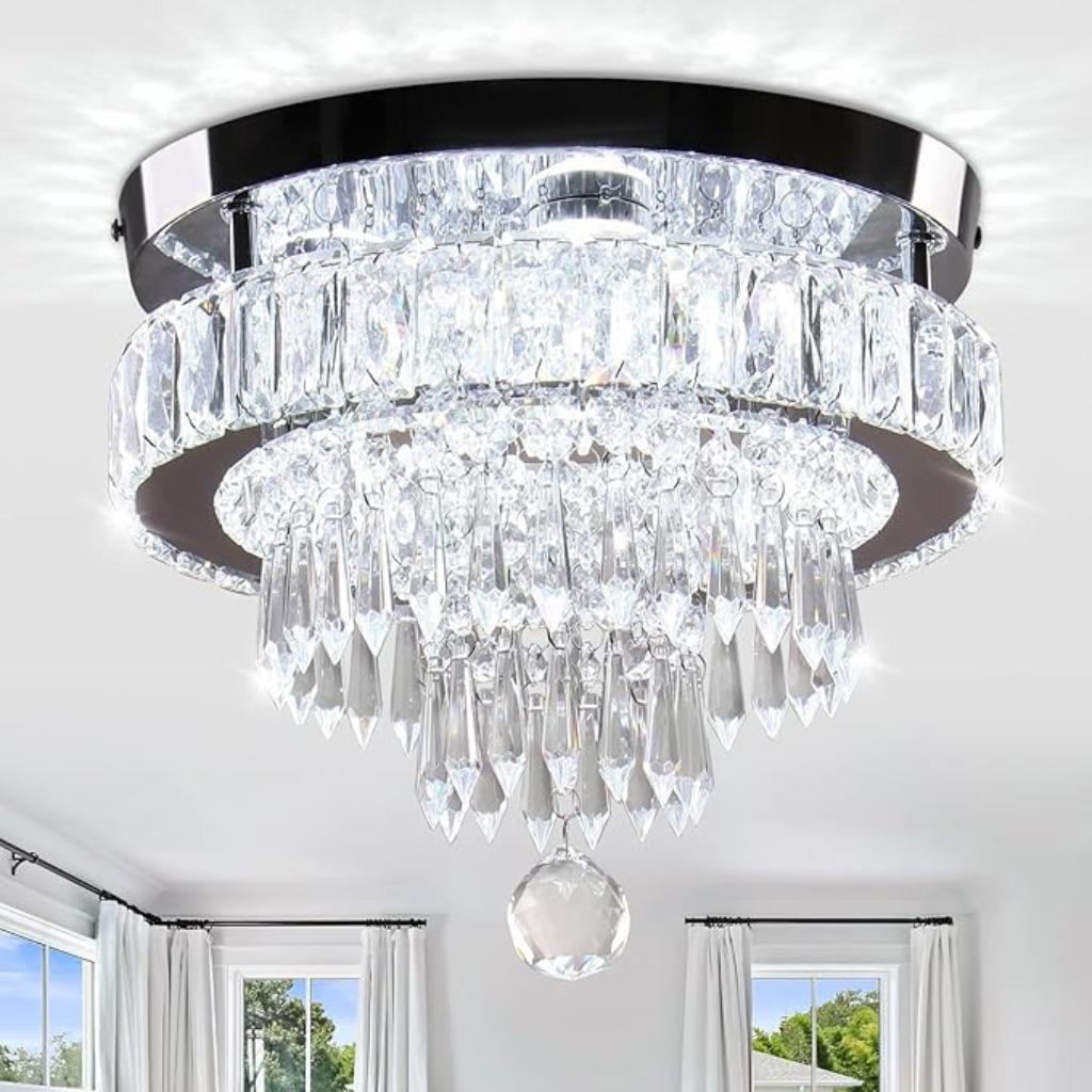 Lustre LED en cristal plafonnier FAST FREE LEV