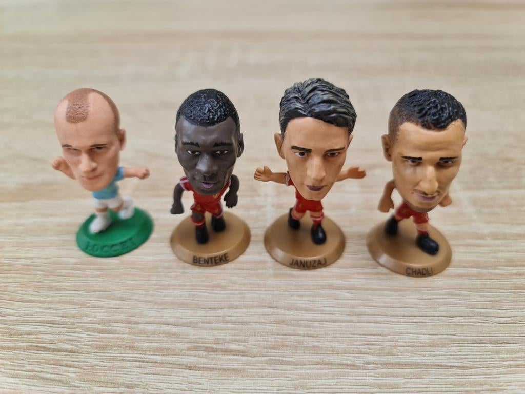 Figuren : Voetbal - rode duivels, Verzamelen, Poppetjes en Figuurtjes, Ophalen of Verzenden, Zo goed als nieuw