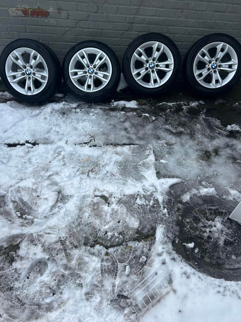 Jantes BMW 17” + pneus Pirelli 225/50 R17 -5120, Pneus et Jantes, Pneus hiver, 17 pouces, Enlèvement