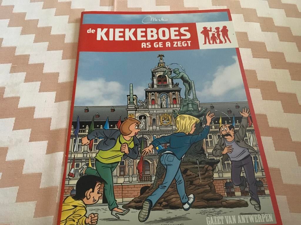 De Kiekeboes - As ge. A zegt (in het Antwerps), Eén stripboek, Ophalen, Zo goed als nieuw