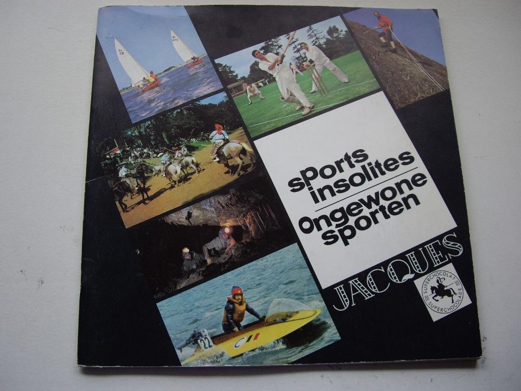 Sports insolites / Ongewone sporten, Enlèvement ou Envoi, Utilisé, Superchocolat Jacques, Album d'images