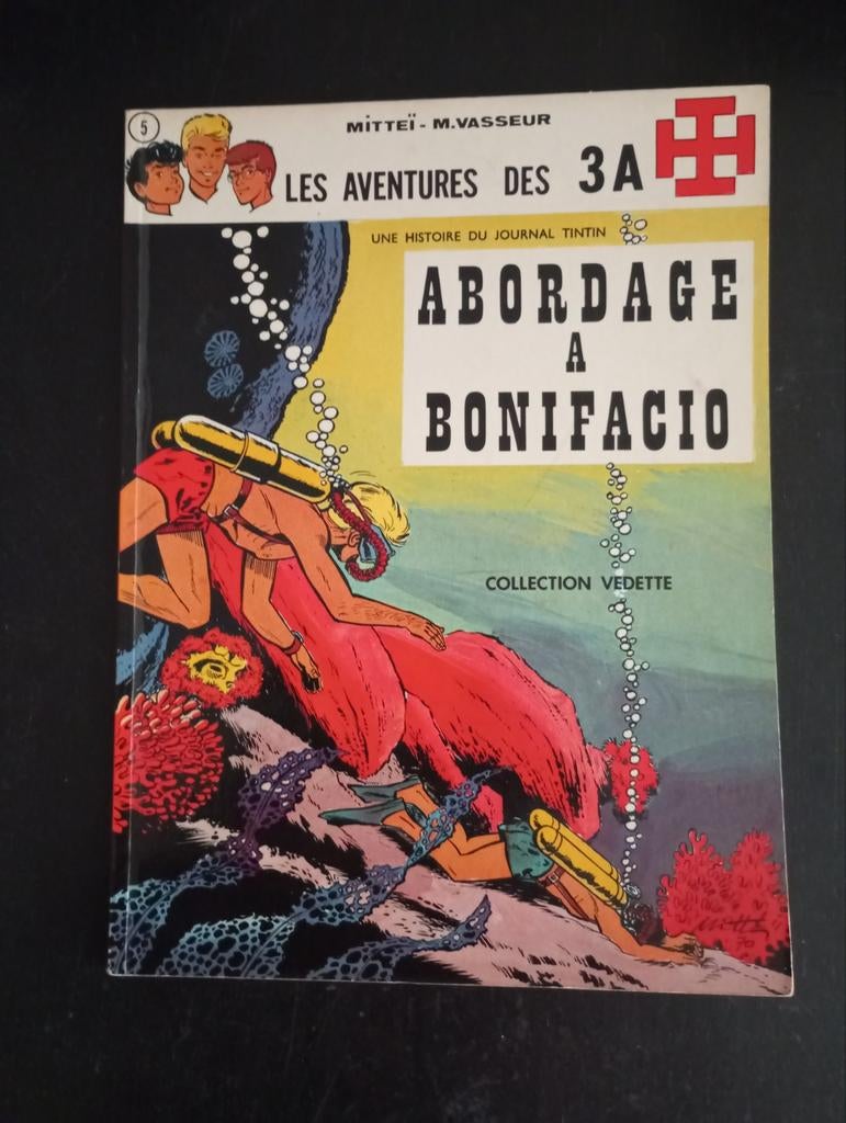 Les aventures des 3A Abordage à Bonifacio. Ed. Lombard, Enlèvement ou Envoi, Comme neuf