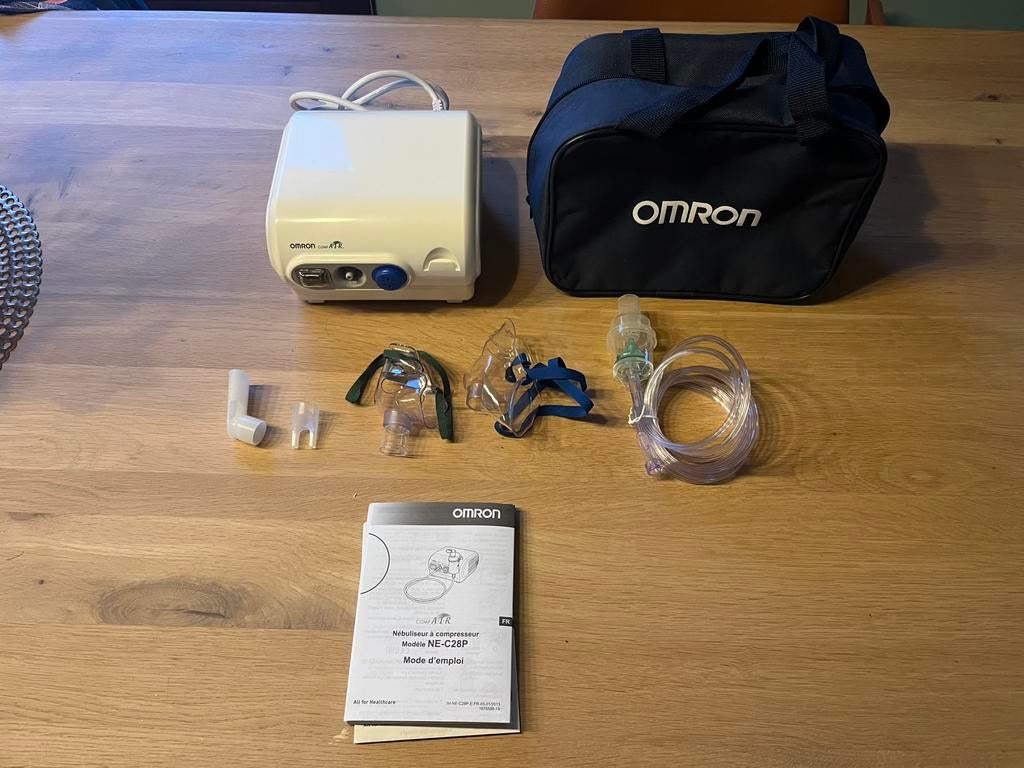 Nébuliseur à compresseur Omron NE-C28P, Enlèvement ou Envoi, Comme neuf