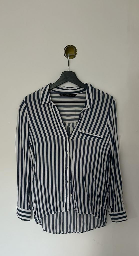 Gestreepte blouse van het merk Zara, Ophalen of Verzenden, Zo goed als nieuw, Maat 36 (S)