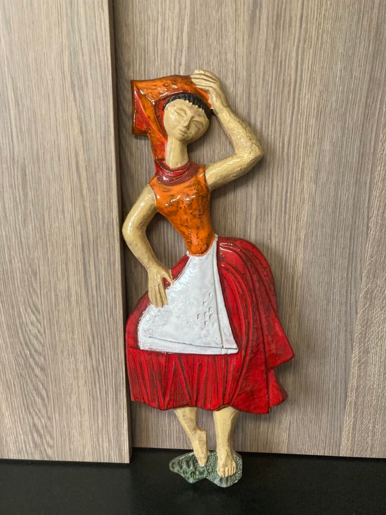 Keramiek beeld, Ophalen