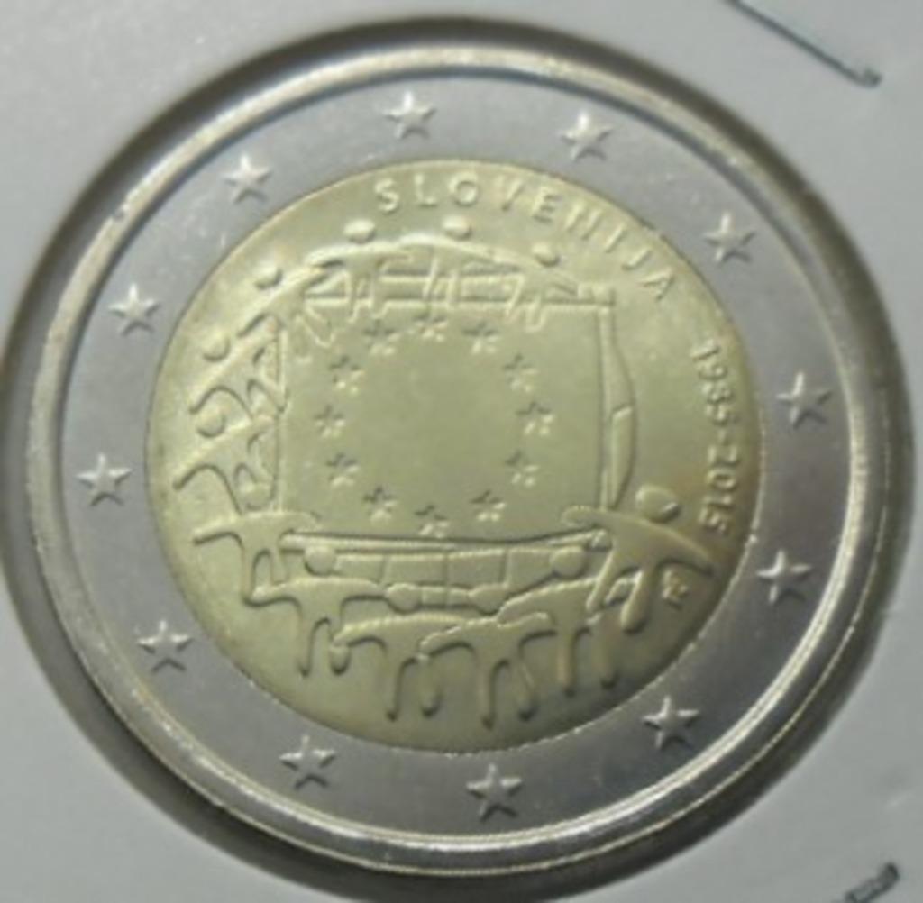 2 euro herdenkingsmonument van Slovenië 2015. UNC., Postzegels en Munten, Munten | Europa | Euromunten, Verzenden, Slovenië, 2 euro