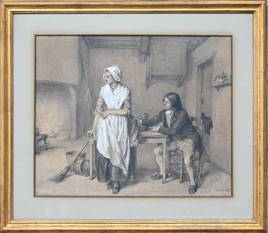 La Pucelle - Jean Baptiste Madou, Antiquités & Art, Enlèvement ou Envoi