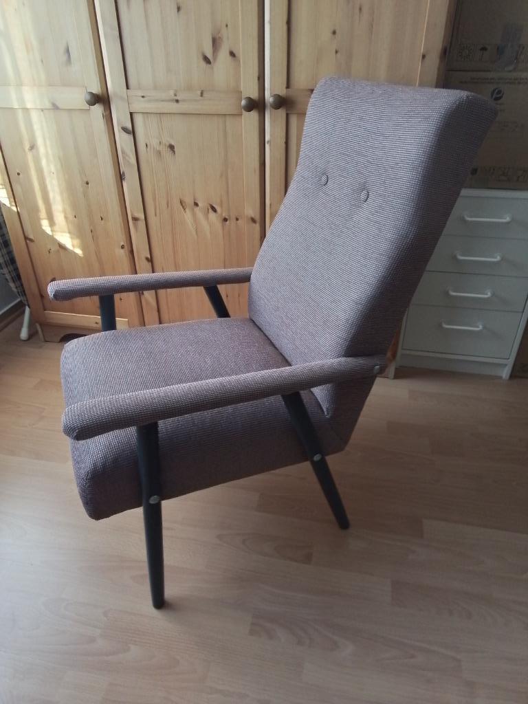 Fauteuil vintage, Enlèvement, Comme neuf, Tissus