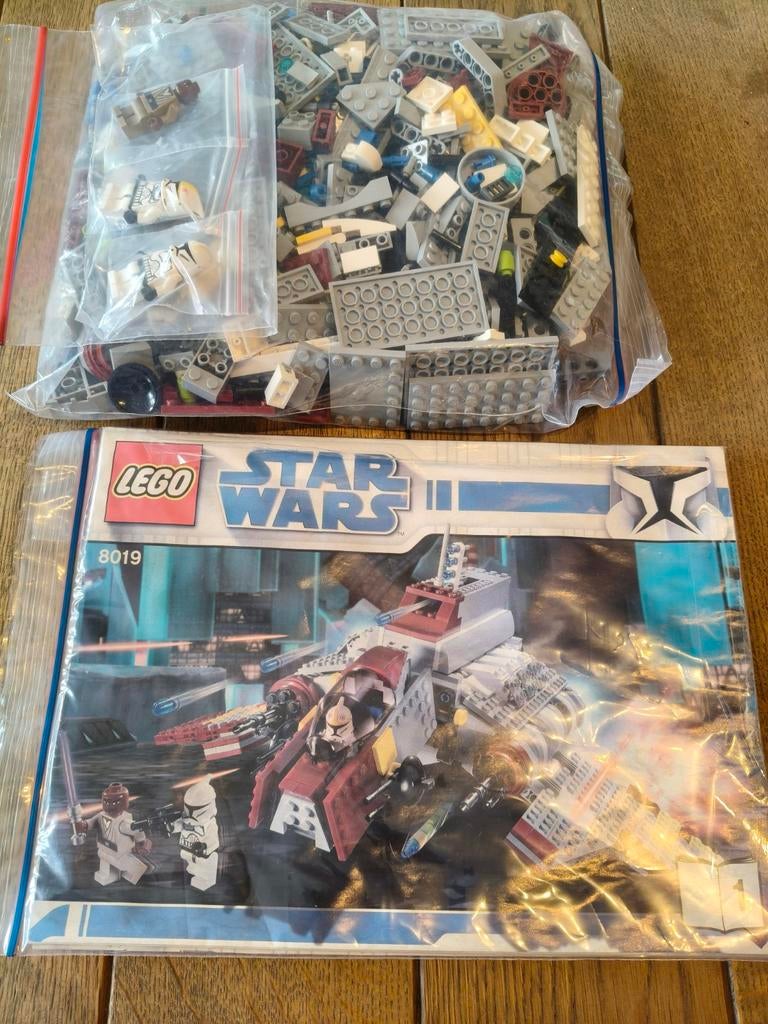 Lego Star Wars 8019 Republic Attack Shuttle, Enlèvement ou Envoi, Lego