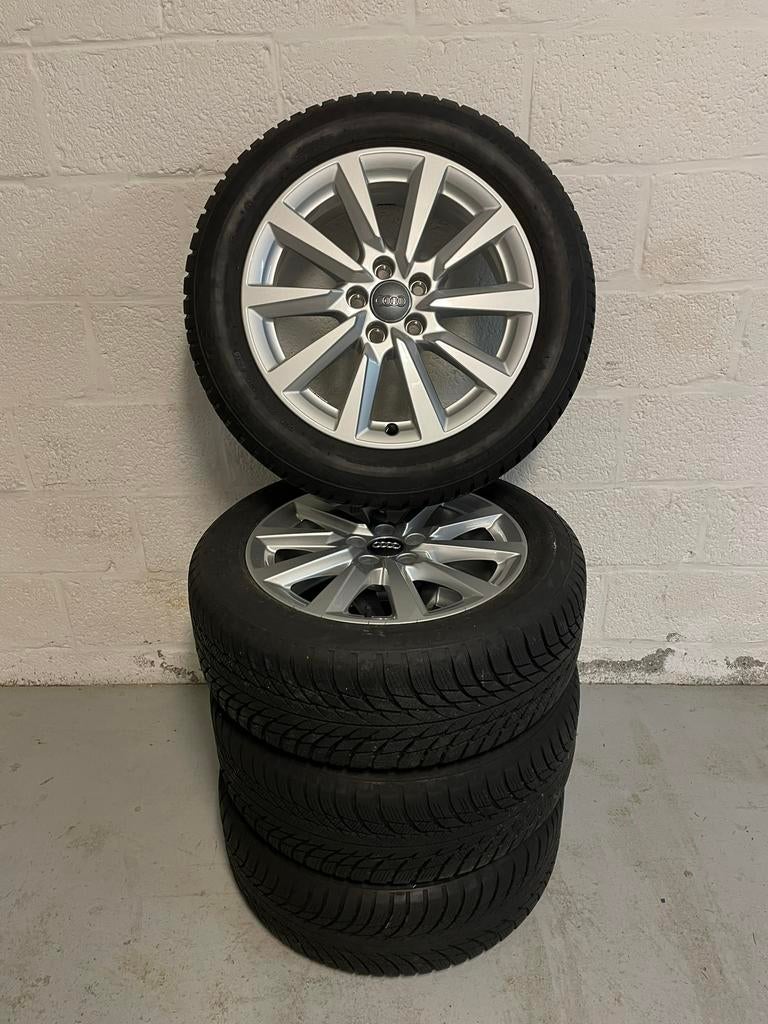 Kit de 4 jantes + pneus hiver - Audi A1 Sportback >2019, Autos : Pièces & Accessoires, Neuf, Pneus et Jantes, Pneus hiver, 16 pouces