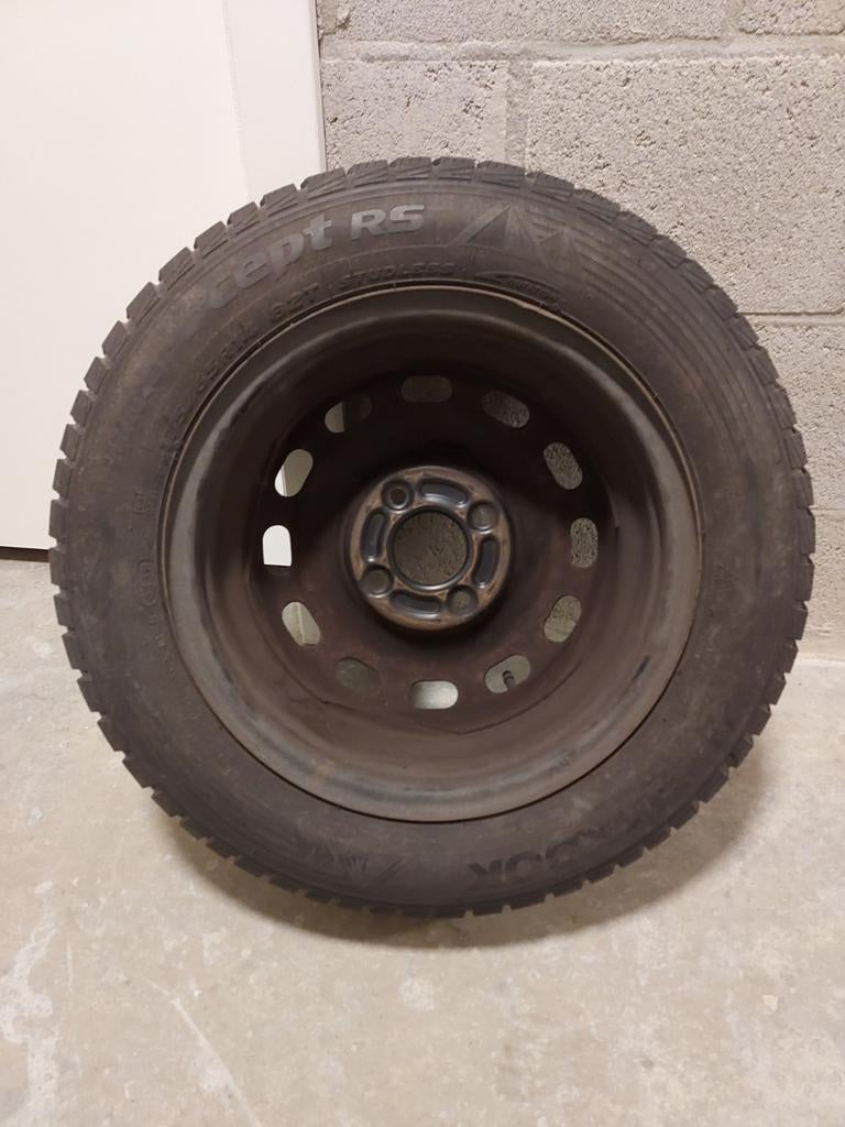 4 nieuwe winterbanden + velgen, Autos : Divers, Remorques Pièces, Comme neuf, Enlèvement