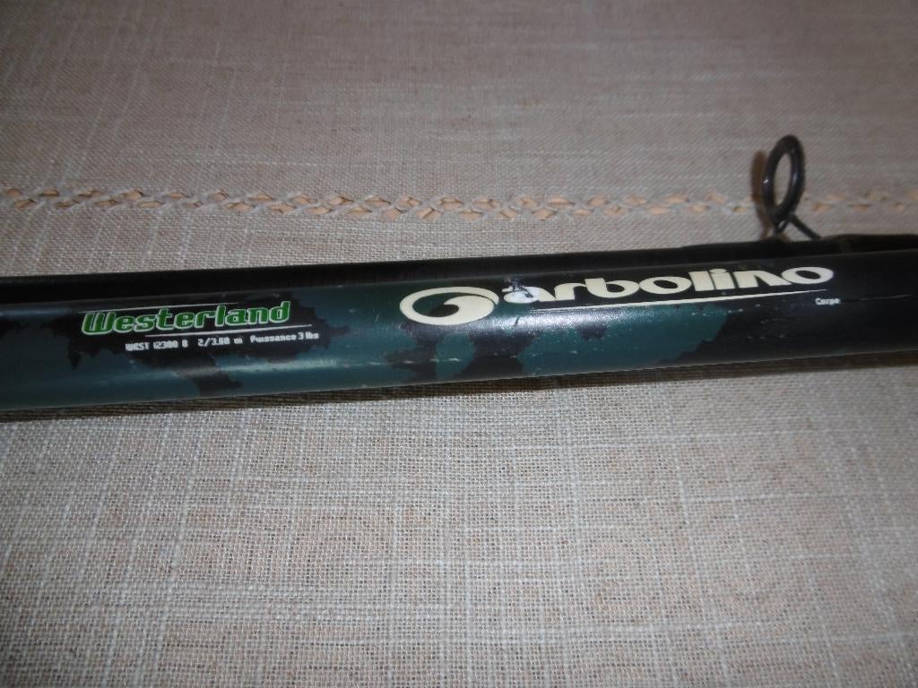 canne a peche carbolino carbonne 3.6m (3.6lbs), Enlèvement ou Envoi