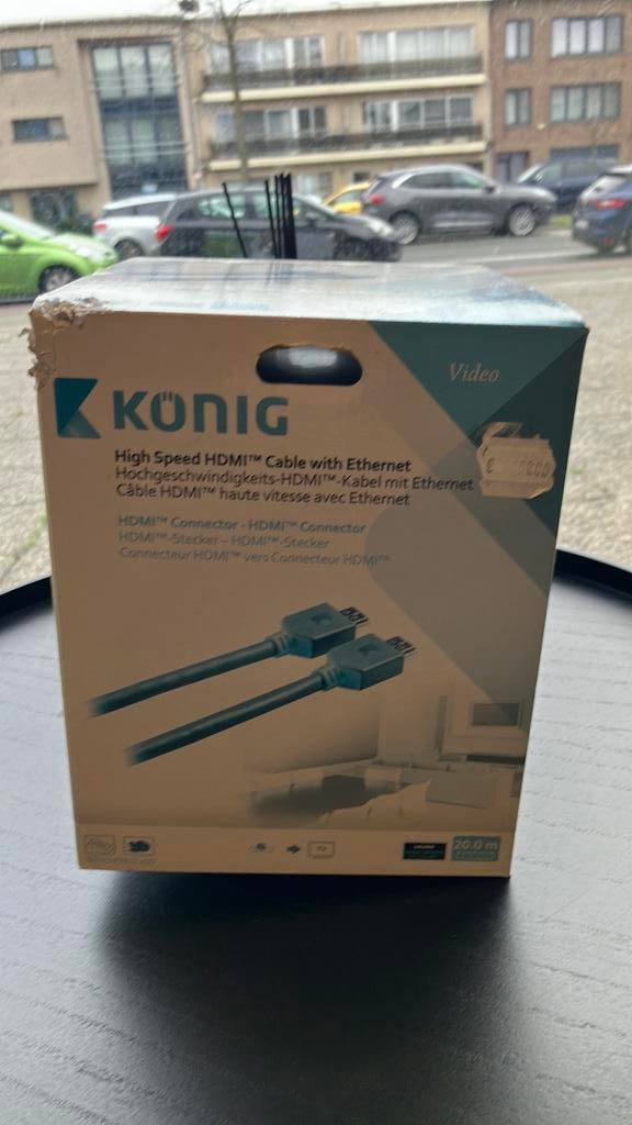 Hdmi kabel 20m, Ophalen of Verzenden, Nieuw